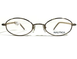 Nautica Brille Rahmen N7039 084 Brown Rund Kompletter Rand 46-21-135 - $60.53 CAD
