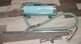 Vintage Electrolux Automatic G Canister Vacuum Cleaner Pastel Blue Runs great - £78.91 GBP