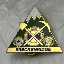 Breckenridge Colorado American Legion Ski Skiing Winter Enamel Lapel Hat Pin - £8.93 GBP