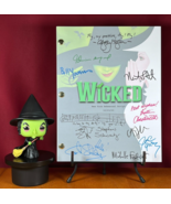 Wicked Script Signed- Autograph Reprints- 123 Pages- Wicked Broadway Mus... - $34.45 CAD