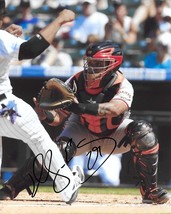 Hector Sanchez San Francisco Giants Signed Autographed 8x10 Photo with C... - £51.14 GBP