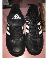 Adidas Black With Pink Women&#39;s Size 5 Cleats - £11.15 GBP