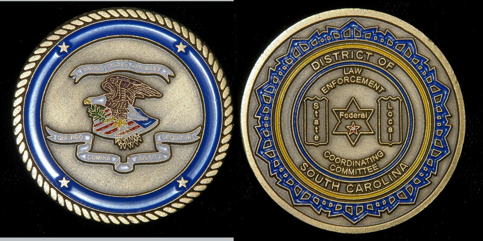 U.S. Attorney District S.C. Law Enforcement Coord. Committee RARE challe... - $16.82