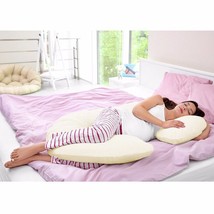 C Shape Total Body Pillow Pregnancy Maternity Comfort Support Cushion Sleep - £23.25 GBP