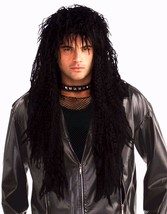 Forum Hard Rocker Wig 80&#39;s Headbanger Heavy Metal Adult Costume Accessory 64897 - £19.99 GBP