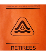 1995 Bangor &amp; Aroostook Railroad Company Retirees Handbook Program Vinta... - $29.99