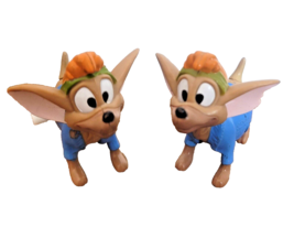 2 Burger King Disney Oliver and Company Tito Chihuahua Wind-Up Toys 1996 Vintage - $5.93