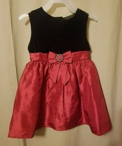 Perfectly Dressed - Black and Red Dress Size 24M    NWT    B3 - £7.70 GBP