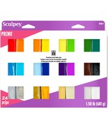 Premo Sculpey Accents Polymer Clay Multipack 1oz 24/Pkg-Assorted Colors - $616.39 MXN