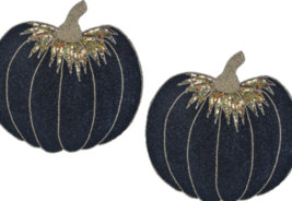 Set Of 4 Halloween Pumpkin Placemat Beads Tablemat Designer Charger Plat... - $116.91