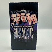 NSYNC Live From Madison Square Garden VHS 2000 No Strings Attached Tour ... - $19.65