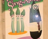 Veggie Tales VHS Tape Children&#39;s Video A Very Silly Sing A Long - £4.73 GBP