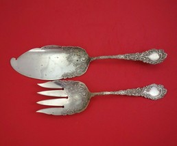 Louvre by Wallace Sterling Silver Fish Serving Set 2-Piece 11 1/2" Antique - $484.11