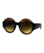 Thick Round Circle Frame Sunglasses Women&#39;s Stylish Chic Shades UV400 - $12.95