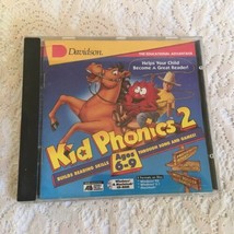 Kid Phonics 2  by Davidson  Builds Reading Skills CD-ROM Windows 95 / 3.... - £9.29 GBP