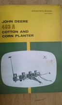 JOHN DEERE OM-B25385 OPERATOR MANUAL, 493A COTTON AND CORN PLANTER - $24.95