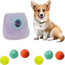 Automatic Dog Ball Launcher Interactive Puppy Pet Ball Indoor Thrower Ma... - $80.99