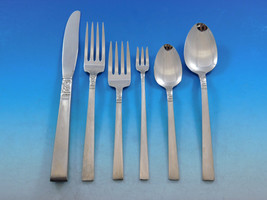 Northland by Wm Rogers Stainless Steel Satin Flatware Set for 8 Service 63 pcs - £696.17 GBP