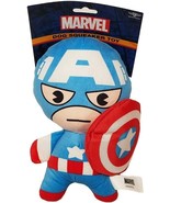 Marvel Captain America Kawaii Plush Squeaky Standing Pose 10in. Dog Toy,... - £6.22 GBP