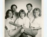 3 Women and 2 Man Musical Group Black and White Photo Austin Texas - £14.01 GBP