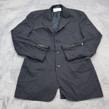 Hugo Boss Suit Mens 31 Black Pinstriped Single Breasted Notch Lapel Jacket - £36.38 GBP