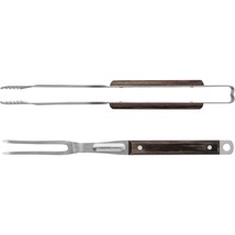 Grill Tongs &amp; Grill Fork 2 Pk 80206/013ds - £13.96 GBP