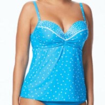 COCO REEF - Polka Dot Bra Sized Tankini Swim Top 32/34C - £14.28 GBP