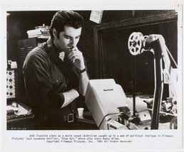Glossy 8x10 B&amp;W Motion Picture 1985 Promo Photo Still John Travolta &quot;Blo... - $5.00