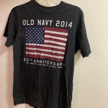 Old Navy T Shirt 2014 USA Flag Blue Size Youth XL 14 16 - £3.67 GBP