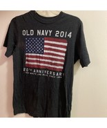 Old Navy T Shirt 2014 USA Flag Blue Size Youth XL 14 16 - £3.64 GBP