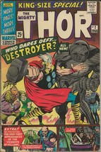 Thor King Size Special #2 ORIGINAL Vintage 1966 Marvel Comics Destroyer - £39.46 GBP