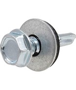 The Hillman Group 47258 10-16-Inch x 1-Inch Washer Head Self Drilling Sc... - $36.09 CAD