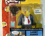 Simpsons World of Springfield, Rodney Dangerfield Figure LARRY BURNS, Se... - £11.08 GBP