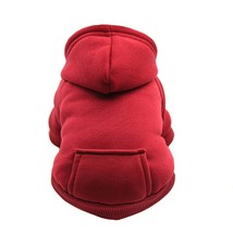 Small Dog Clothes Winter Pet Hoodie  Cat Coat Jacket French  Chihuahua Yorkie Co - £49.23 GBP
