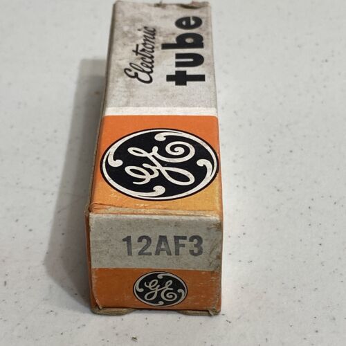 GE 12AF3 Audio Electronic Vintage Radio HAM Vacuum NOS New In Box - $4.99