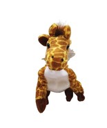 Bean Sprouts Giraffe Named Stretch Bean Bag Plush 6&quot; NWT 32552 Ages 3+ - £5.48 GBP