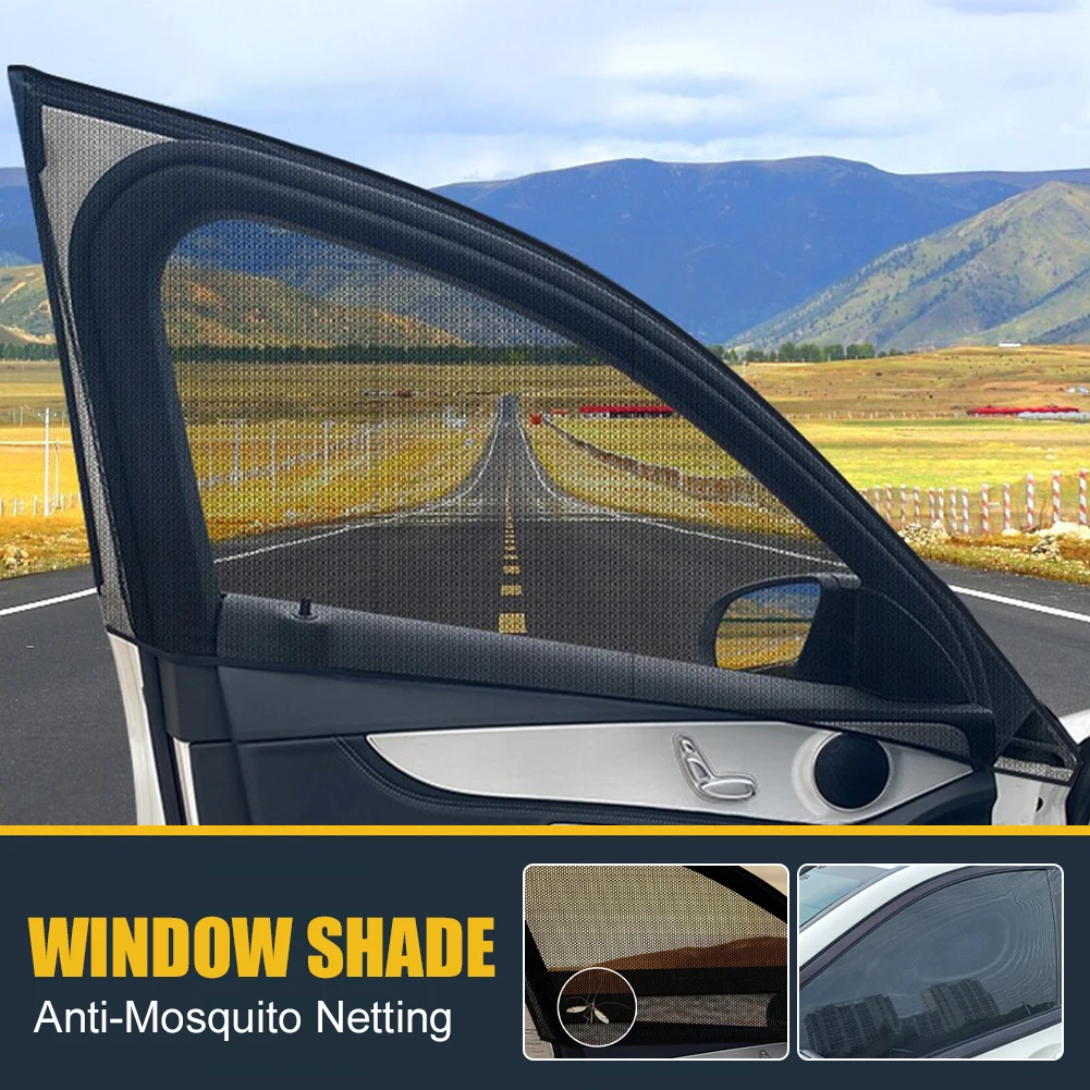2/4pcs Sedan/SUV Car Sun Shade Styling Accessories Auto UV Protect Curtain Side - £12.35 GBP