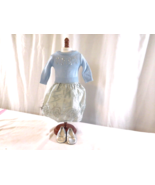 My American Girl Doll FROSTY PARTY Outfit Top Skirt and Shoes - £17.87 GBP