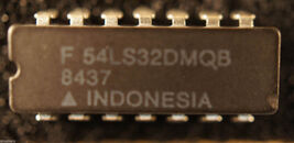 Espec. Military SNJ54LS32J Ti Or Gate 4-Element 2-IN Bipolar 14-Pin - $5.70