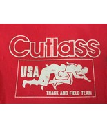 Vtg Oldsmobile Cutlass USA Olympic Track Field Team Red Neoprene Gym Duf... - £29.13 GBP