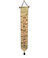 Pfaltzgraff Naturewood Bell Pull Tapestry Wall Hanging – 6.75x41 –Vintag... - €14,94 EUR