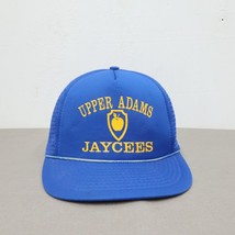 Vintage Upper Adams Jaycees Mesh Back Trucker Hat 6 Panel - £34.09 GBP