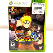 Naruto Shippuden Ultimate Ninja Storm 3 Microsoft Xbox 360 2013 - £11.39 GBP