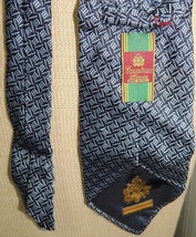 One Equestrian Firenze Neck Tie/Necktie Silk Made in Italy 59&quot;x3.75&quot; - $7.33 CAD