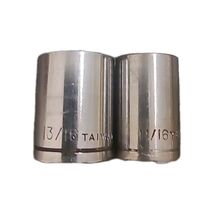 13/16 , 11/16"  12 Point Chrome Sockets 1,/2" Drive Taiwan - $10.99