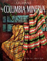 Columbia-Minerva Aghans Book 742 - 16 Patterns To Knit & Crochet - $4.55