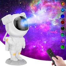 Galaxy Projector, Tiktok Astronaut Nebula Night Lights, Remote Control Timing An - £51.76 GBP