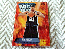 1998-99 Topps #SB17 Tim Duncan Rock Men Near Mint / Mint Or Better - £26.67 GBP