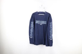 Vtg 90s Mens XL Faded Spell Out University of North Carolina Long Sleeve T-Shirt - $39.55