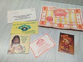 Cabbage Patch Kids 1986 vintage Circus Kids Doll birth certificate FLAWE... - $9.69